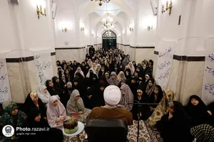حضور تولیت آستان قدس رضوی در جمع معتکفین رمضانیه