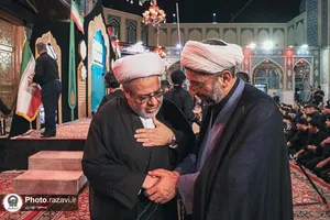 پشت&zwnj;صحنه برگزاری مراسم عزاداری سنتی &laquo;حسینیه حرم&raquo;