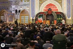 مراسم گرامیداشت حماسه ٩ دی در حرم مطهر رضوی - 1