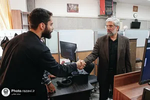 حضور مدیر عالی حرم مطهر رضوی در تحریریه آستان نیوز