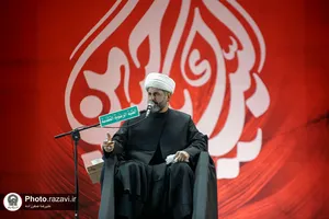 آیین ابوقربه، لیله العباس در حرم مطهر رضوی
