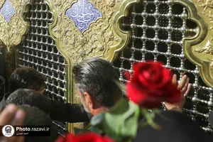 آیین اعزام کاروان زیر سایه خورشید در مسجد گوهرشاد