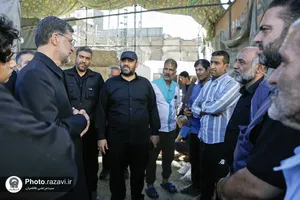 بازدید قائم مقام تولیت آستان قدس رضوی از مواکب بنیاد کرامت رضوی
