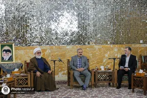 دیدار داوران چهارمین جشنواره بین&zwnj;المللی رسانه&zwnj;ای امام رضا علیه&zwnj;السلام با تولیت آستان قدس رضوی
