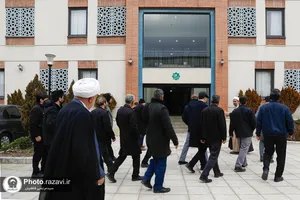 بازدید کارکنان آستان قدس از موسسات موقوفه خدمات زائر رضوی