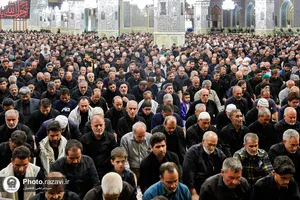 مراسم روز شهادت امام رضا علیه&zwnj;السلام در رواق امام خمینی (ره)