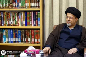 دیدار دبیر علمی پنجمین کنگره جهانی امام رضا(ع) با آیت الله اعرافی