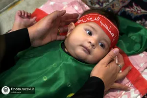همایش "شیرخوارگان حسینی" در حرم مطهر رضوی-1