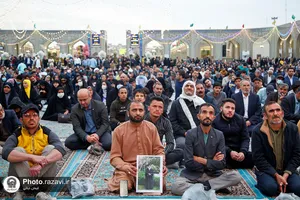 مراسم سخنرانی نوروزی رهبر معظم انقلاب اسلامی در حرم مطهر رضوی - 2