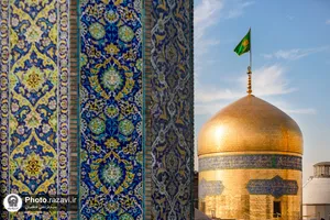آماده سازی حرم مطهر رضوی در آستانه ولادت امیرالمومنین علیه&zwnj;السلام
