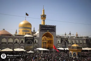 عزاداری روز شهادت حضرت رسول و امام حسن مجتبی علیهم&zwnj;السلام در حرم مطهر رضوی -3