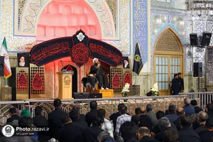 عزاداری هیئات مذهبی سراسر کشور در حرم مطهر رضوی