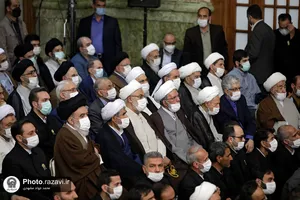 سخنرانی نوروزی رهبر معظم انقلاب در حرم مطهر رضوی