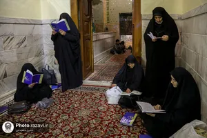مراسم احیا شب بیست و یکم ماه مبارک رمضان در حرم مطهر رضوی - 1