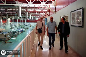 بازدید رئیس کتابخانه غازی خسروبیک از موسسات فرهنگی آستان قدس رضوی