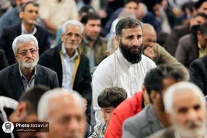 مراسم جشن روز نیمه شعبان در حرم مطهر رضوی