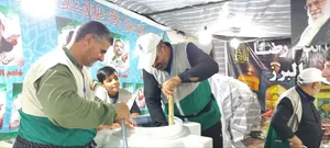 خدمت بی منت خادمیاران البرزی در مرز مهران/ گزارش تصویری