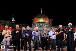 عزاداری سنتی شب دوم محرم در &laquo;حسینیه حرم&raquo;