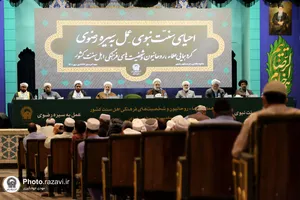 عرض ارادت علما و شخصیت&zwnj;های فرهنگی اهل سنت کشور به ساحت رضوی