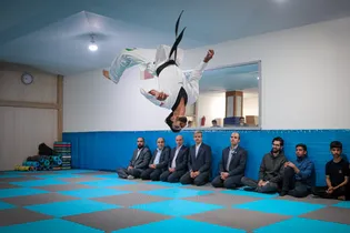 افتتاح سالن ورزشی «شهید ابراهیم هادی» دانشگاه امام رضا علیه‌السلانم