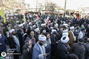 تشییع پیکر شهید حجت الاسلام سیدداوود بی&zwnj;طرف در مشهد