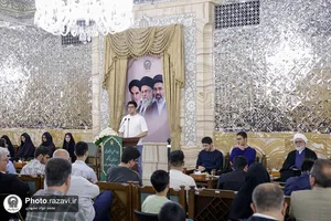 دیدار رتبه&zwnj;های برتر کنکور، نخبگان و مدال&zwnj;آوران المپیادهای علمی با تولیت آستان قدس رضوی

