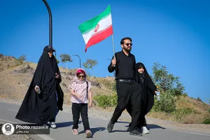 پیاده روی خانوادگی کارکنان آستان قدس رضوی