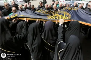 راه&zwnj;اندازی موکب کفشداران حرم مطهر رضوی در ملک آباد