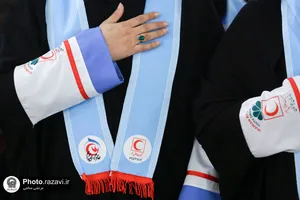 مراسم اذن خدمت ۳هزار داوطلب هلال احمر
