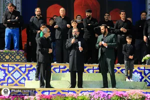 مراسم تحویل سال 1404 در حرم مطهر رضوی-1