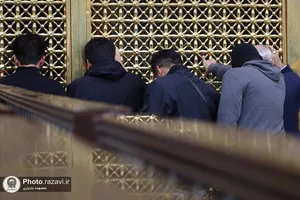 اولین چهارشنبه سال 1404 در حرم مطهر رضوی