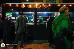مواکب خدمت رسان به زائران بارگاه منور رضوی