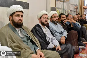 دیدار طلاب مدرسه تابستانی دارالعلم با آیت&zwnj;الله اشرفی شاهرودی