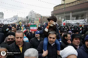 راهپیمایی پرشکوه 22 بهمن در مشهد