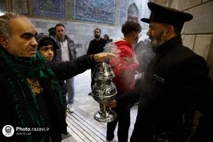 حال و هوای حرم مطهر رضوی در شب شهادت موسی بن جعفر علیه السلام
