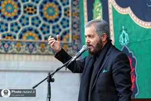 مراسم عزاداری ابناء الرضا در حرم مطهر رضوی