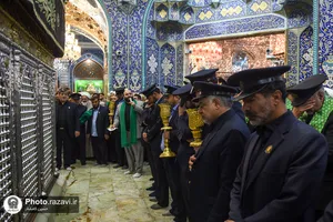 آیین سیاه پوشان حرم حضرت معصومه سلام الله علیها
