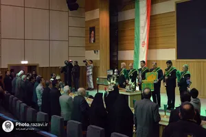 آیین گلریزان لبنان در پناه امام رئوف