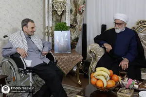 دیدار تولیت آستان قدس رضوی با جانبازان و ایثارگران انقلاب اسلامی