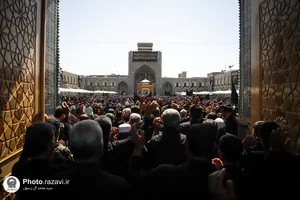 عزاداری روز شهادت حضرت رسول و امام حسن مجتبی علیهم&zwnj;السلام در حرم مطهر رضوی -3