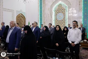 دیدار کارکنان نمونه با تولیت آستان قدس رضوی