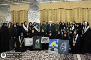 دیدار فعالان بسیج دانش&zwnj;آموزی شهرستان مشهد با تولیت آستان قدس رضوی