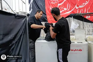 مواکب خدمت رسان به زائران بارگاه منور رضوی-2