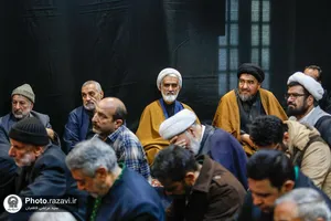 مجلس روضه فاطمیه در حرم مطهر رضوی-2