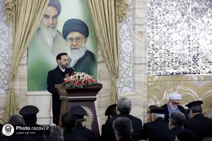 مراسم اعطای احکام خدام حرم مطهر رضوی