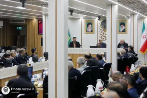 نشست هم اندیشی مدیر عامل بنیاد کرامت رضوی با روسای اتحادیه&zwnj;های صنفی