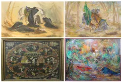 رنگ و بوی هنر عاشورایی در موزه حرم رضوی