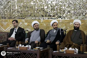 دیدار اعضای مجمع جهانی اهل بیت(ع) با تولیت آستان قدس رضوی