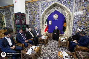 دیدار سفیر جمهوری عراق در جمهوری اسلامی ایران با تولیت آستان قدس رضوی

