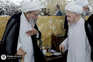 دیدار اساتید مدرسه تابستانی دارالعلم با تولیت آستان قدس رضوی